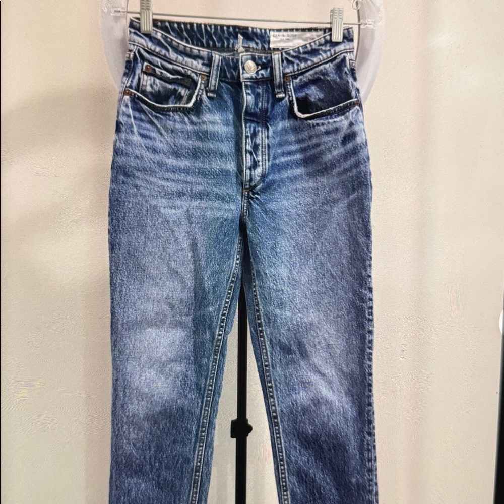 Rag & Bone Nina High Rise Ankle Cigarette Ankle Jeans
Size 25 button closure - Picture 1 of 3